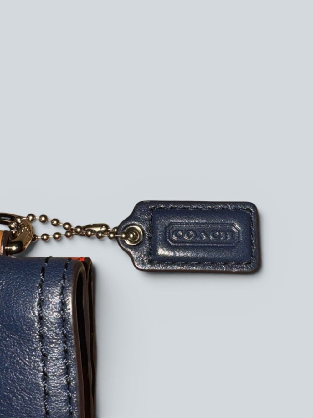Coach Park Colorblock Leather Crossbody Wallet - Picture 3 of 10